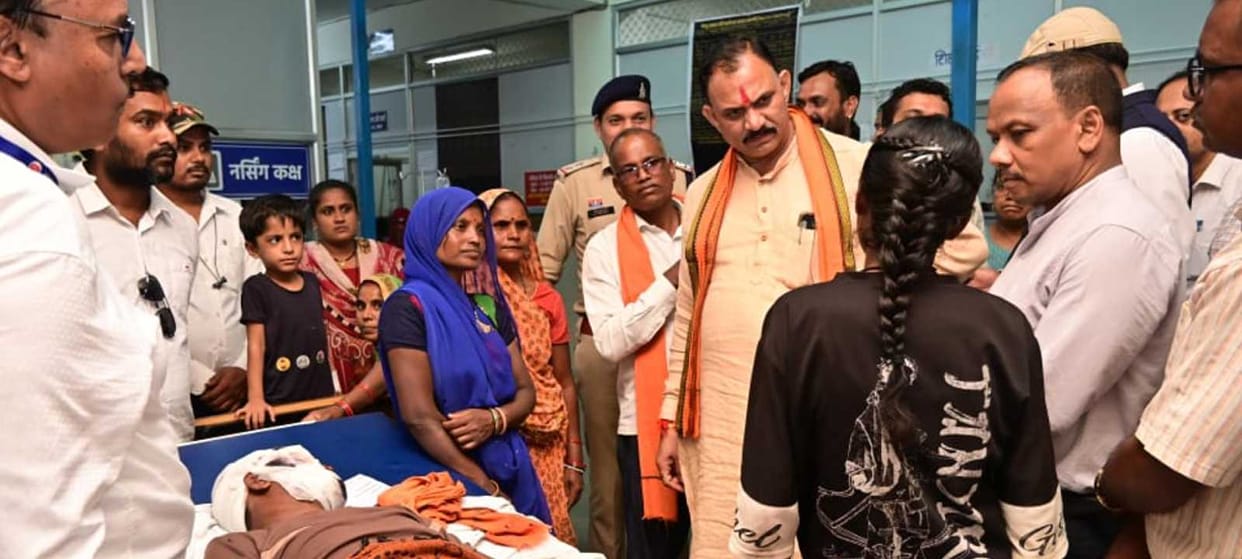 Chhattisgarh Health Minister inspected the district hospital