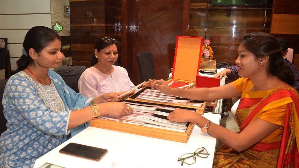 Demand for gold and silver rakhis