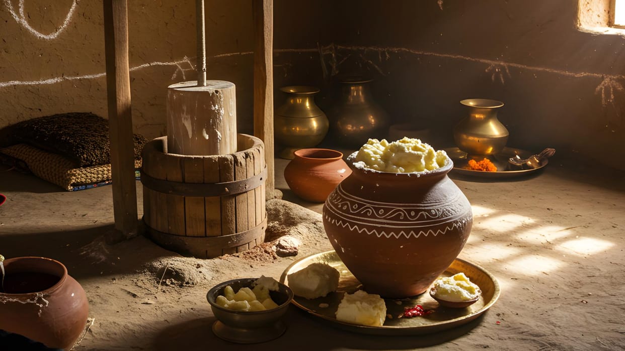 Janmashtami ke liye ghar par Makhan kaise banayein Krishna Janmashtami 2025 White Butter Recipe