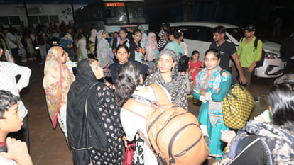 Kanpur: Crowd of sisters gathered in buses, 60 buses of long route were run on short routes