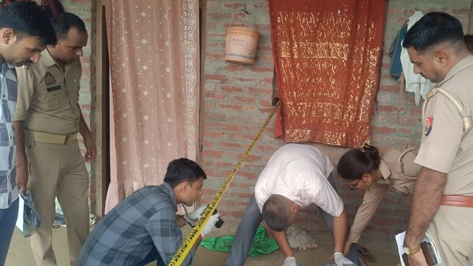 father killed his daughter who was a hindrance in his illicit relationship In Sambhal
