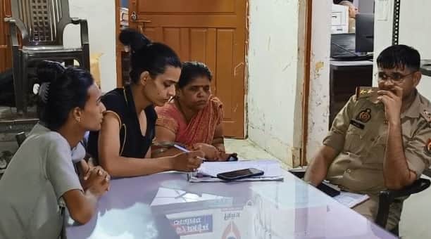 kanpur murder case Last rites of Dhruv alias Kajal Kinnar and Dev Pandey