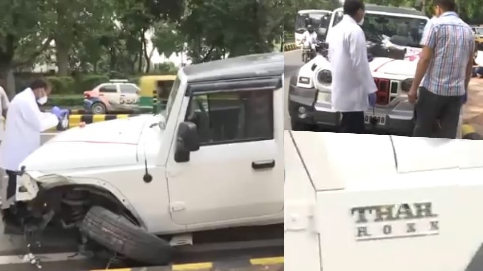 Delhi Road Accident: High-Speed Thar Runs Over Two, One Dead and One Critical Driver in Custody