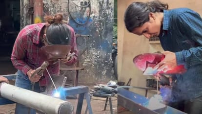 Welder girl of Punjab Harpal Kaur has lakhs of followers inspirational story