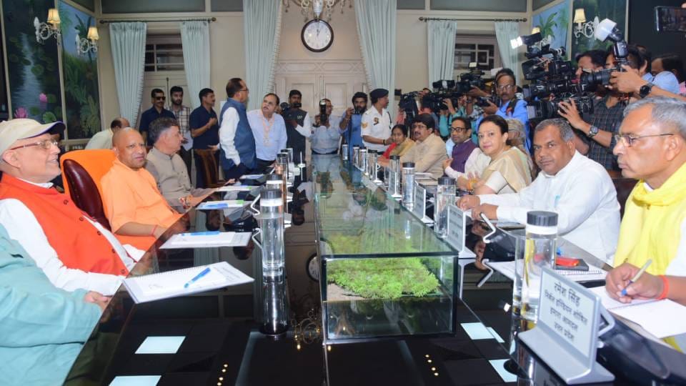 All-party meeting chaired by CM held ahead of monsoon session of UP legislature