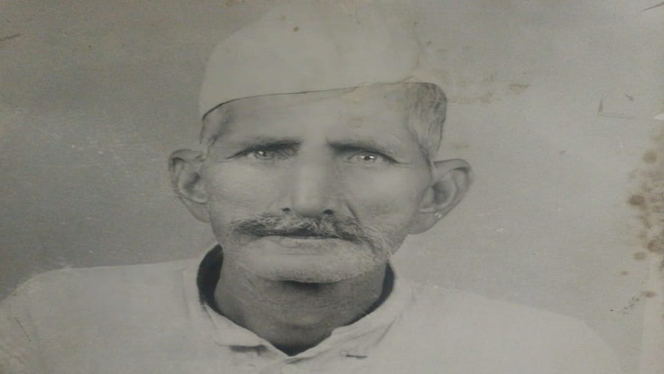 Freedom fighter Banwari Lal Bhardwaj from Hisar