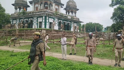 Fatehpur: People of Hindu organizations entered the disputed site, tried to vandalize