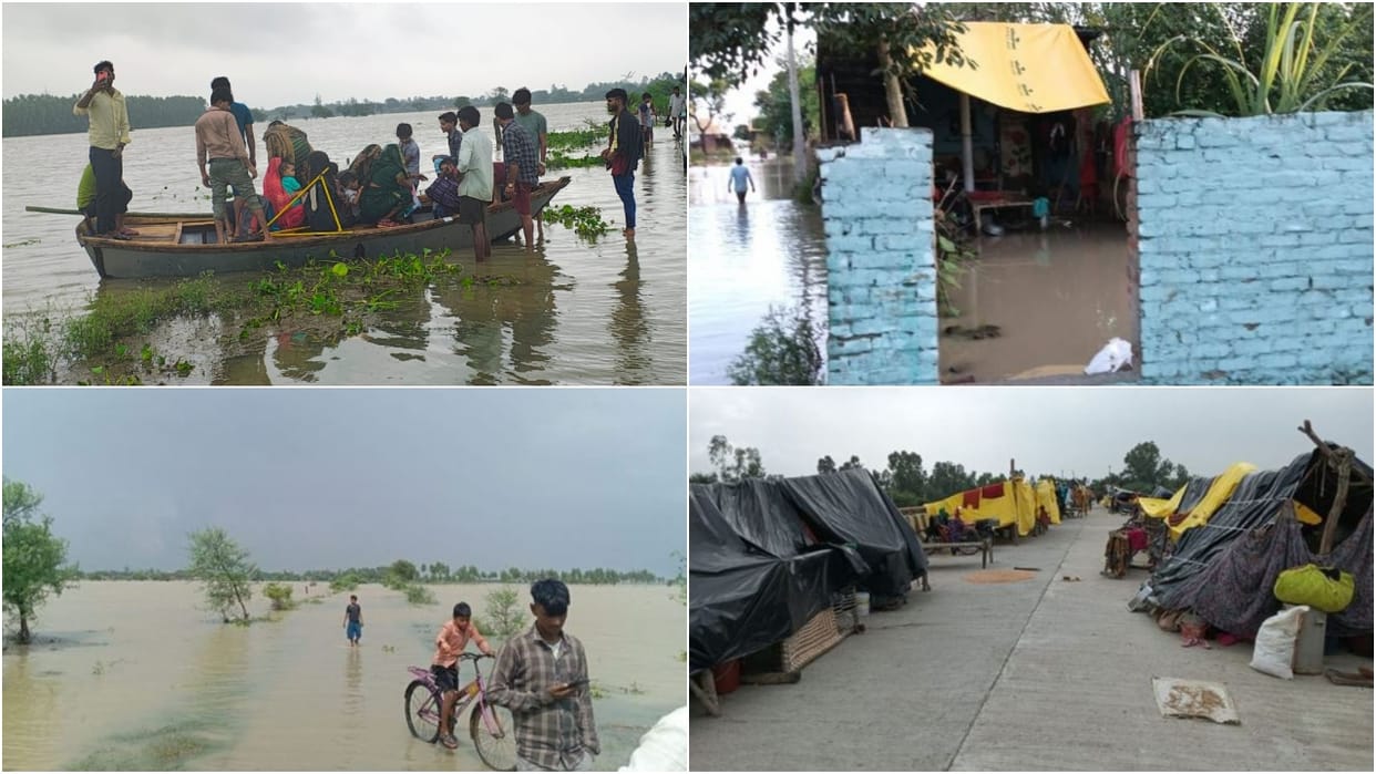 UP Floods Ganga water level above the danger mark and 39 villages affected in Badaun