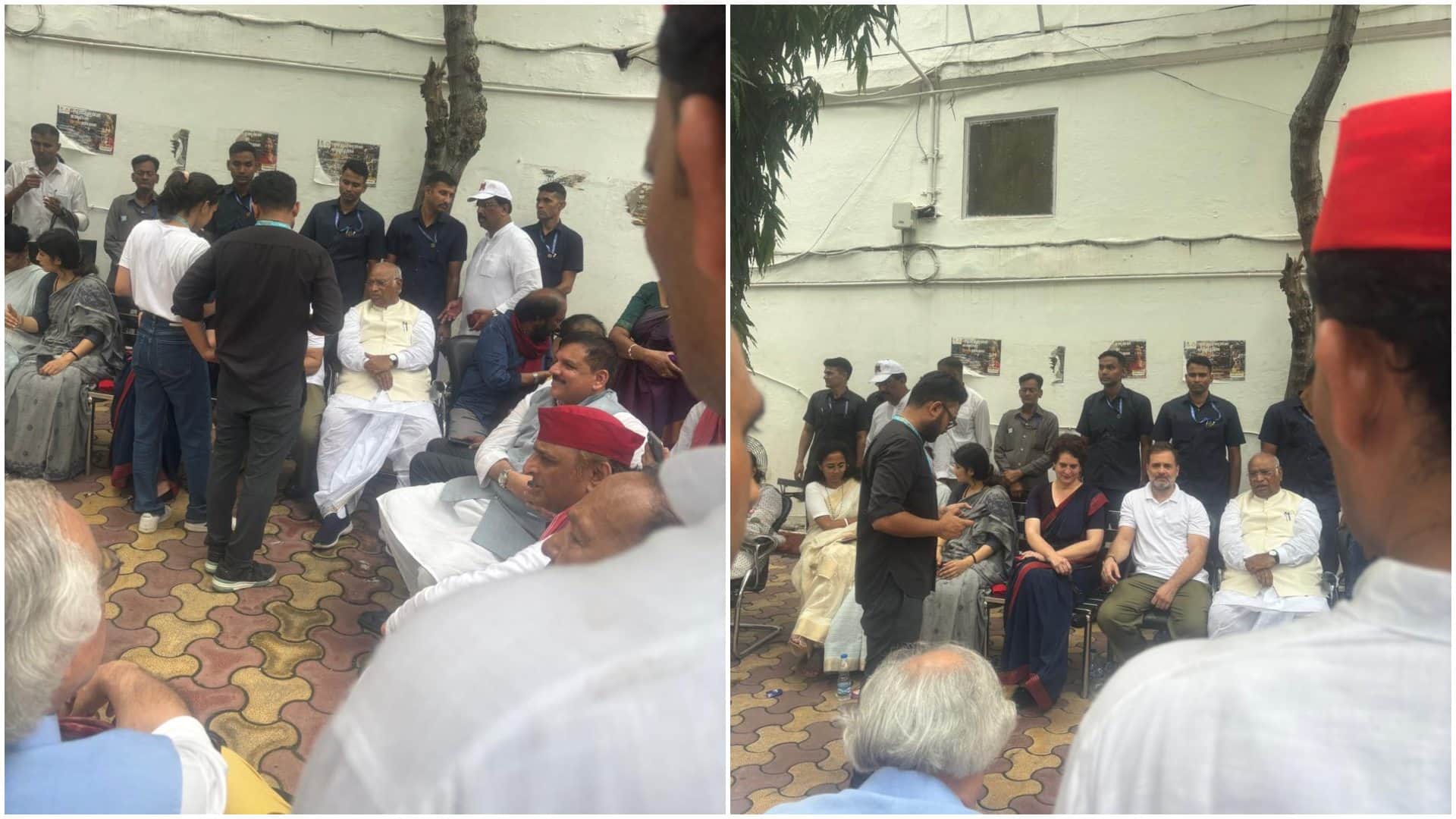 Opposition MPs begin protest march from Parliament to EC office against voter roll revision in Bihar