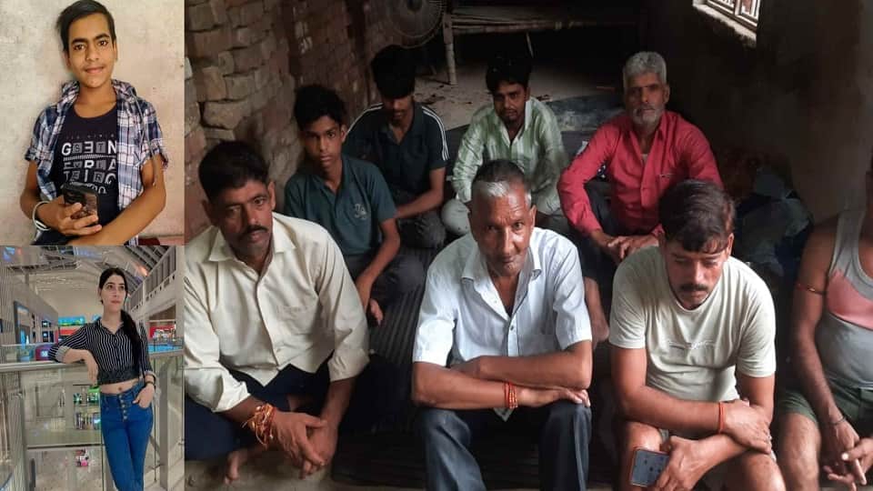 kanpur murder case Last rites of Dhruv alias Kajal Kinnar and Dev Pandey