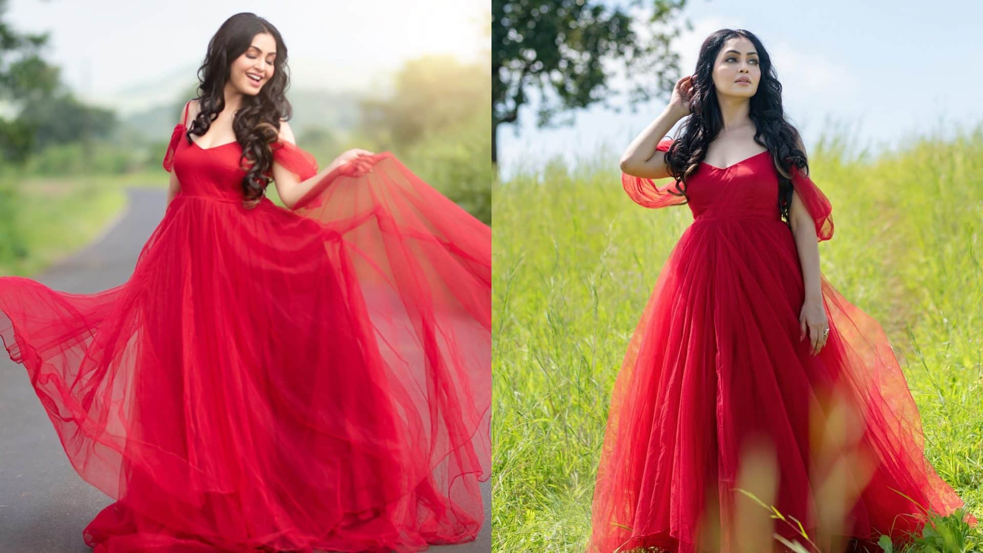 bhabiji ghar par hain actress angoori bhabhi urf shubhangi atre unseen photos viral on social media
