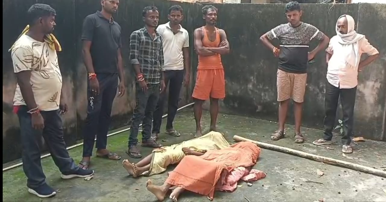 दोनों बहनों के शव