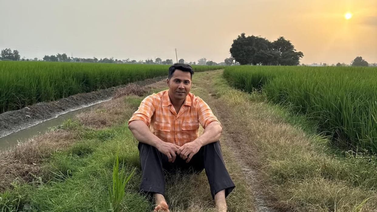 border 2 actor Varun Dhawan enjoys a peaceful morning in Punjab de khet amid film shoot says Best morning