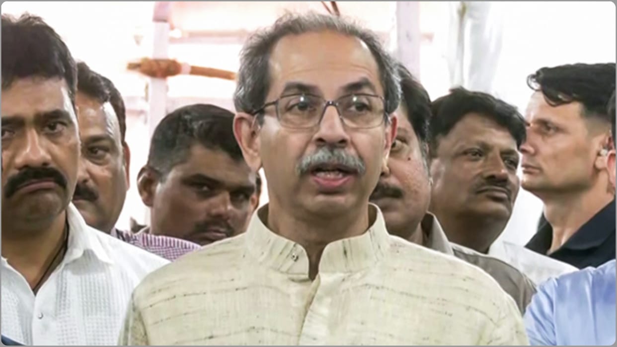 Uddhav Thackeray on detention of protesting Oppn MPs- World has seen democracy is being murdered in India