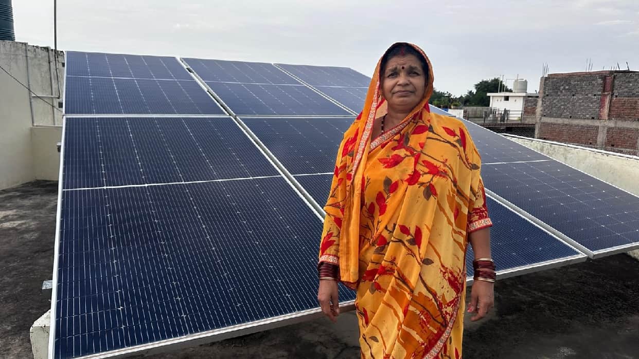 Under PM Suryaghar Yojana Hemalata of Dhamtari made her electricity bill zero