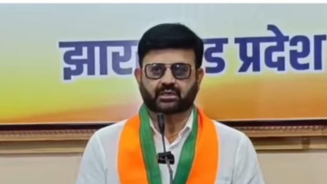 Jharkhand political news: BJP taunts Congress opposition to SIR news in hindi