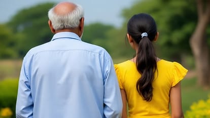 A 70 year old man misdeed a 15 year old girl