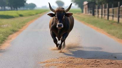 bull attack