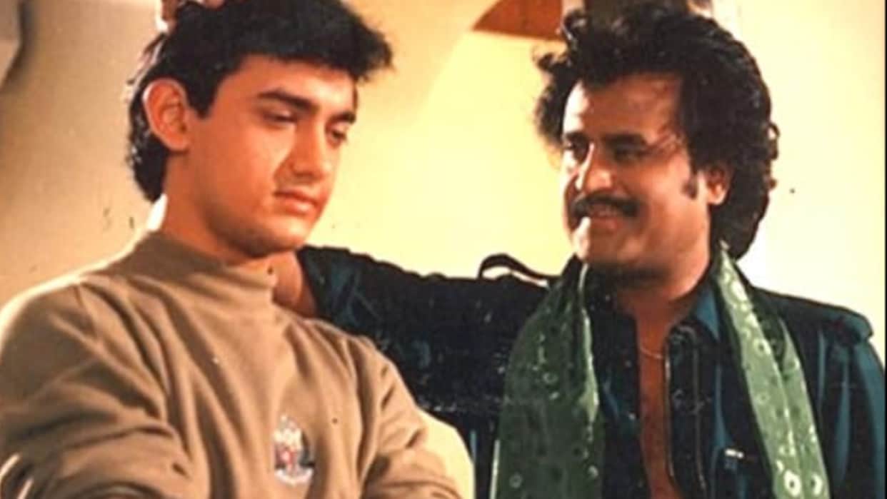Rajinikanth And Aamir khan Work Together In Film Aatank Hi Aatank Before Movie Coolie