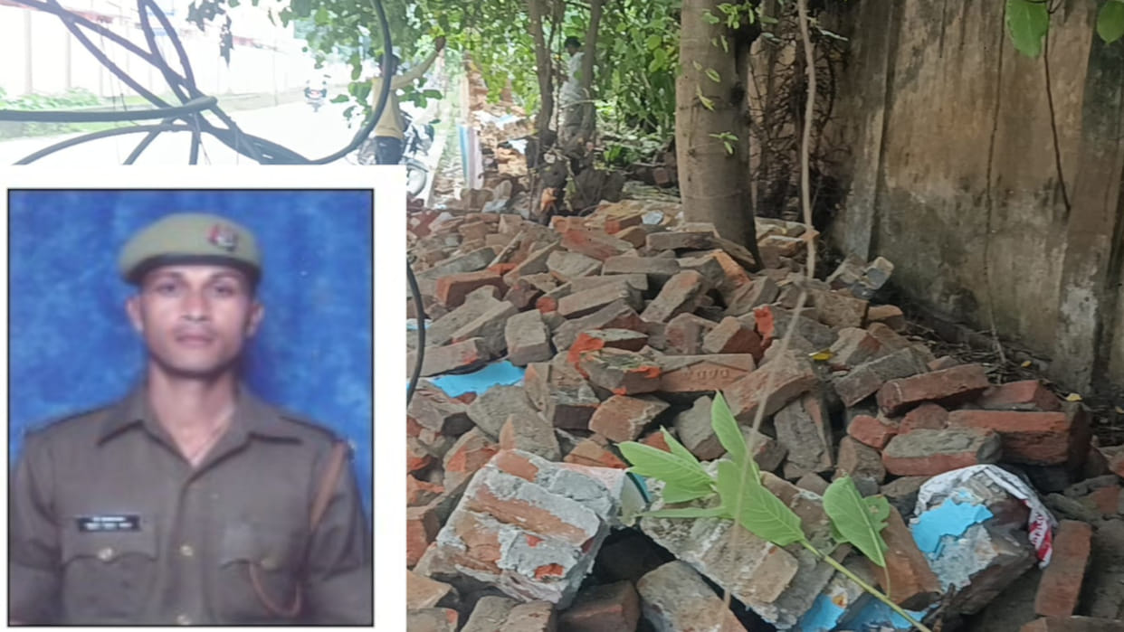 The dilapidated wall of the forest department collapsed in Gorakhpur, SDM's gunner died. Case of Civil Lines