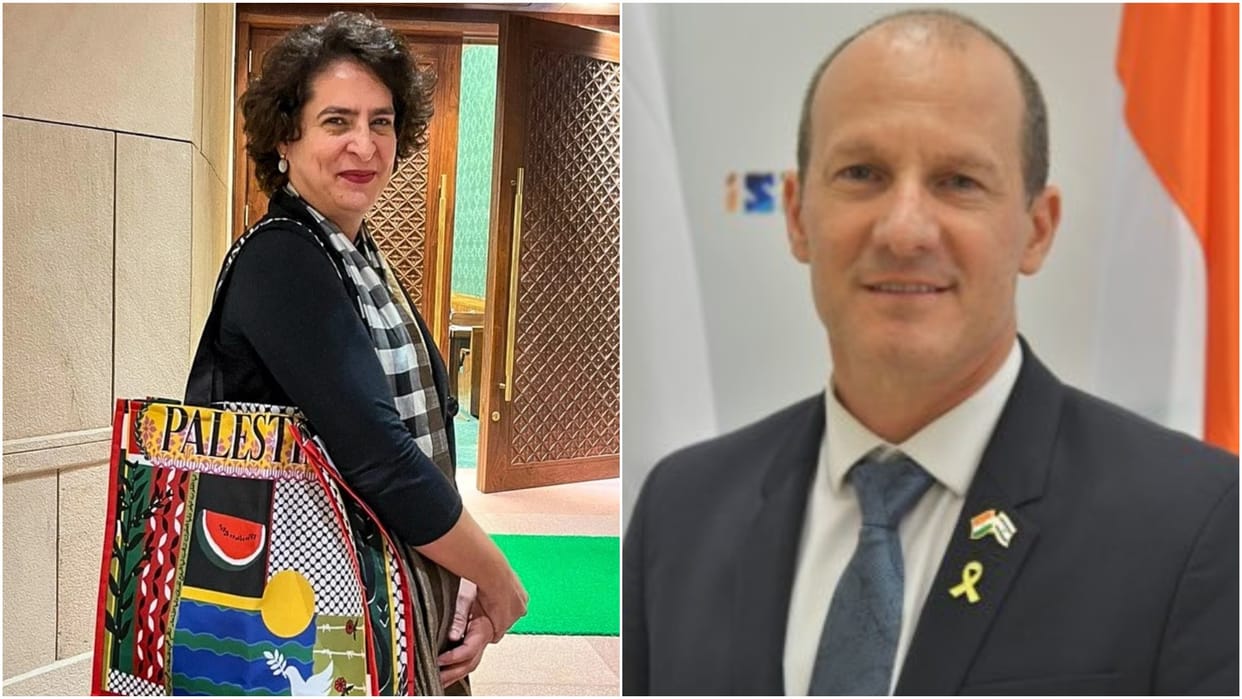 Israel responded to Priyanka Gandhi's allegations, said- Your deceit is shameful...