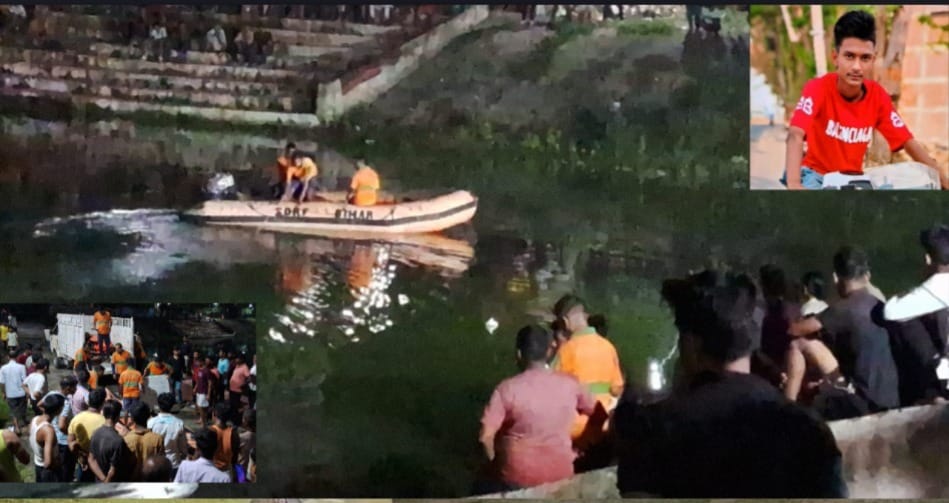Bihar News Muzaffarpur Teen Boy dies after drowning in pond