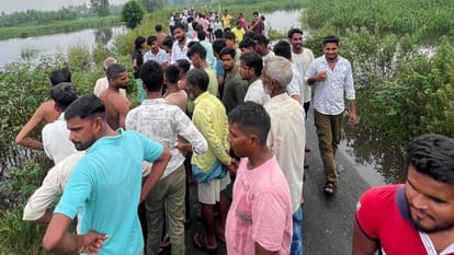 Two youths died by drowning in flood water in Amroha, bodies found 600 meters away