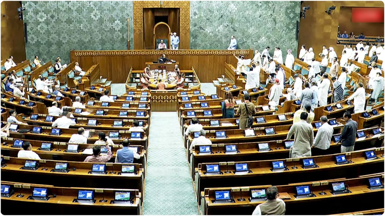 Ruckus over SIR in Parliament, opposition alleges- democracy is being strangled by deleting votes