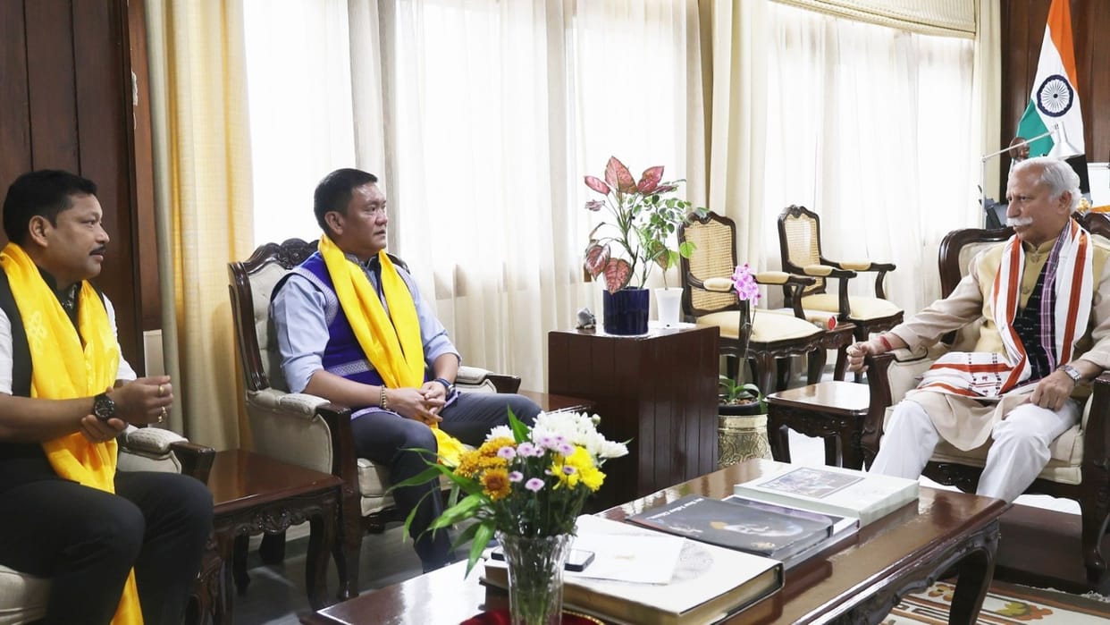 Arunachal Pradesh- Preparations for the golden jubilee of the assembly, CM and Speaker met the Governor