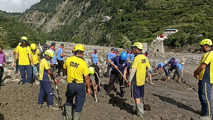 Uttarkashi Disaster: 68 लोगों के लापता होने की पुष्टि, हर्षिल में झील भी बनी चुनौती, खोजबीन और बचाव कार्य जारी