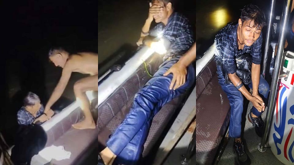 Angry young man left home and jumped into Yamuna river