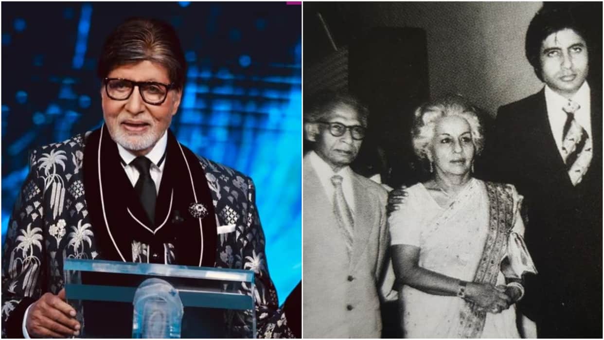 amitabh bachchan remembers first restaurant visit with parents kbc 17 special moment