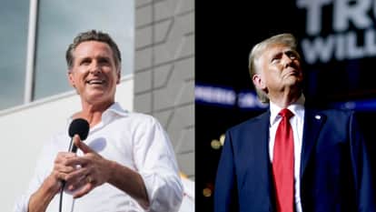 US California Governor message to Europe Dont give in to Trump tariff threats confront them firmly