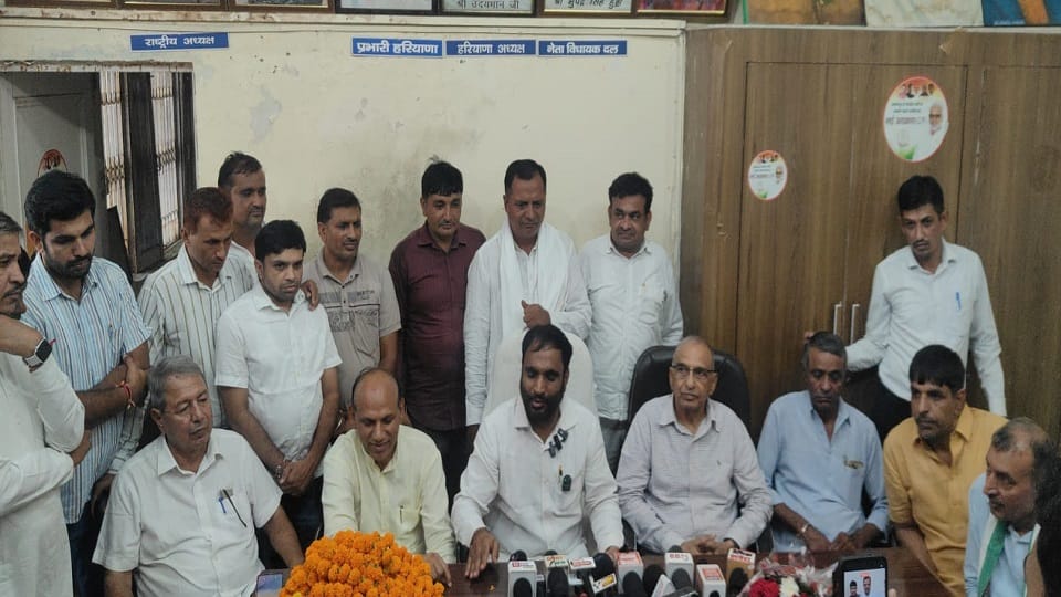 Congress changed its district president in Hisar