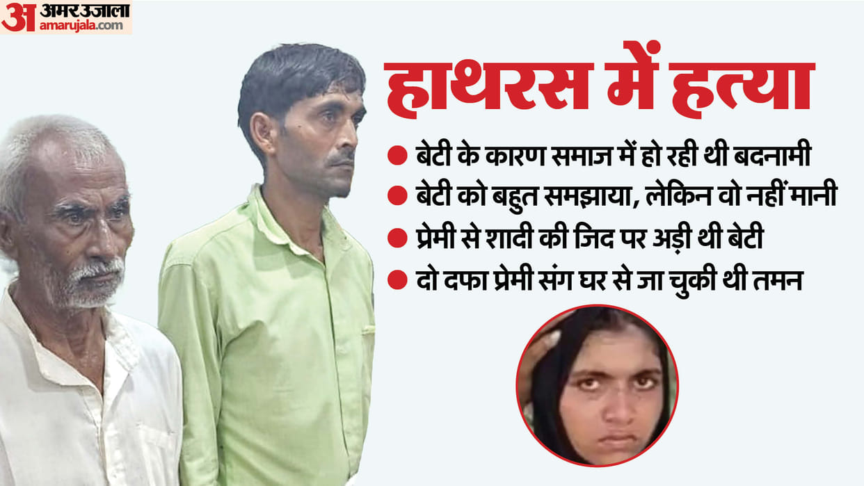 Hathras Murder Daughter killed for insisting on marrying her lover father step mother and maternal grandfather