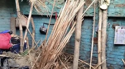 Kanpur Roof of kutcha house collapsed in rain innocent girl died and sister injured body sent for postmortem