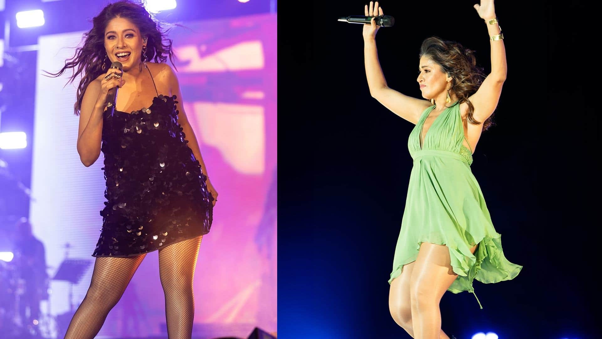 Bollywood most stylish singer sunidhi chauhan to neha kakkar disprj