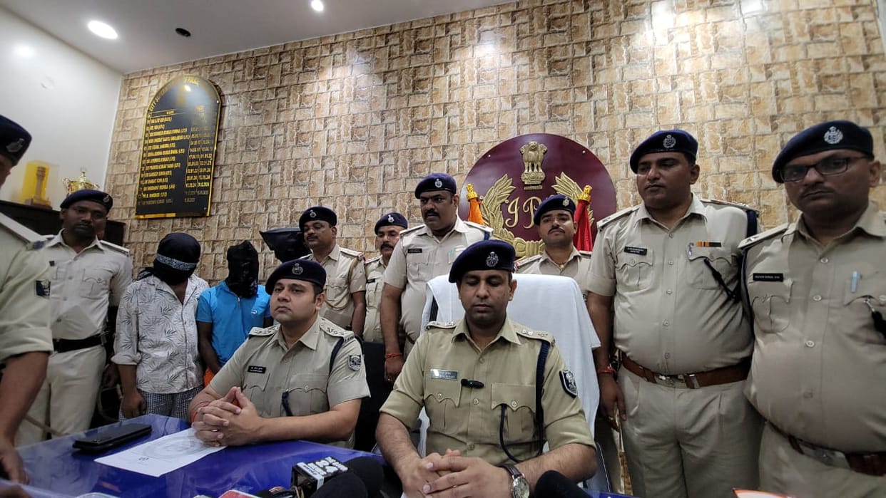 Bihar News: Patna Police successfully solved the City Mall robbery case