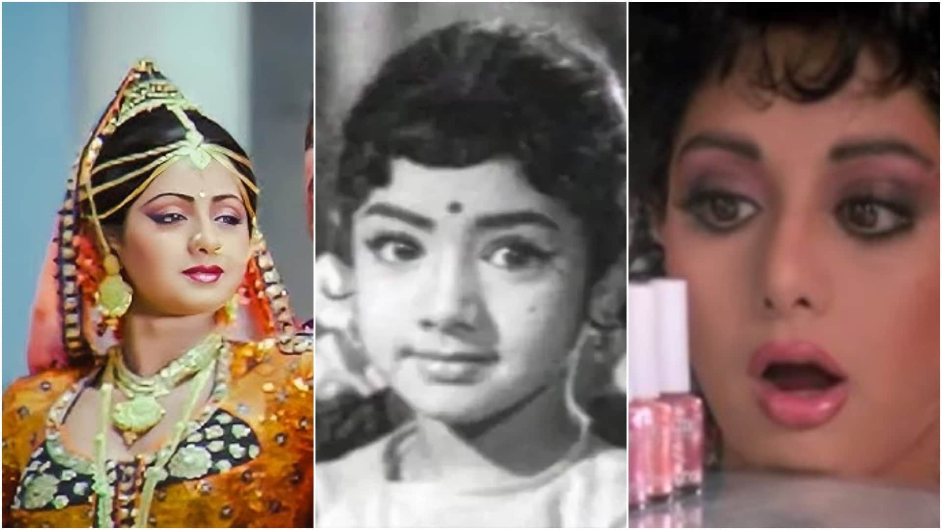 sridevi birth anniversary tribute iconic roles anecdotes chandani to mom