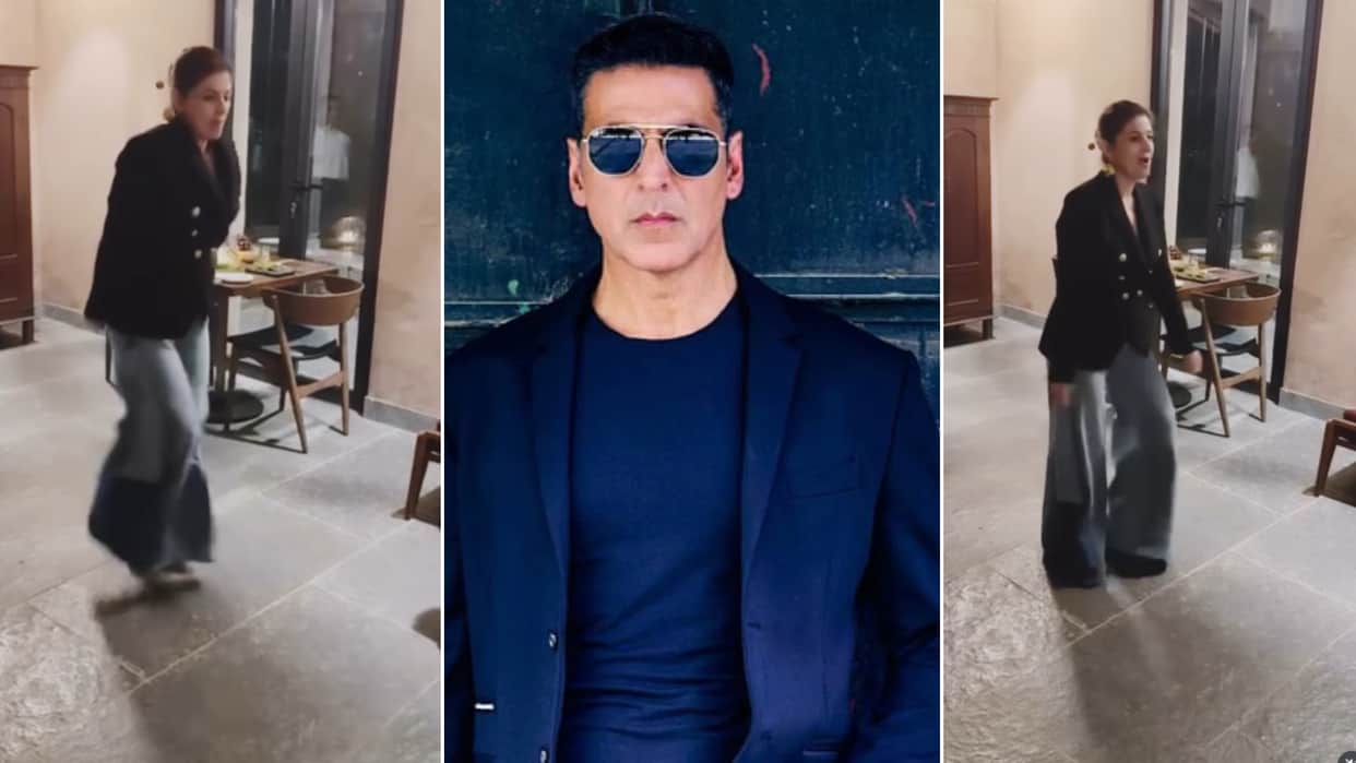 Akshay Kumar Roasts Twinkle Khanna Dance Video Talent Questionable Confidence unshakable Wife priceless