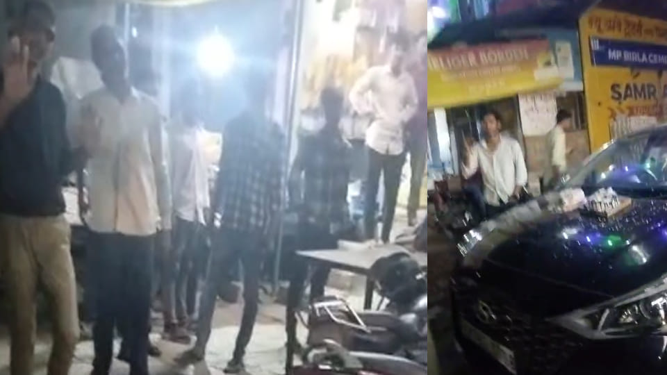 Kanpur: When the bullies were stopped from consuming drugs in middle of the road