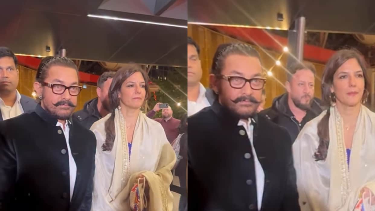 Aamir Khan With Gauri Spratt Attended Indian film Festival of Melbourne 2025