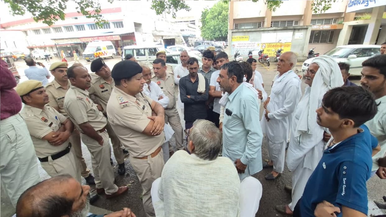 Female teacher murder case in Bhiwani Even after 12 hours of postmortem, family members did not take body