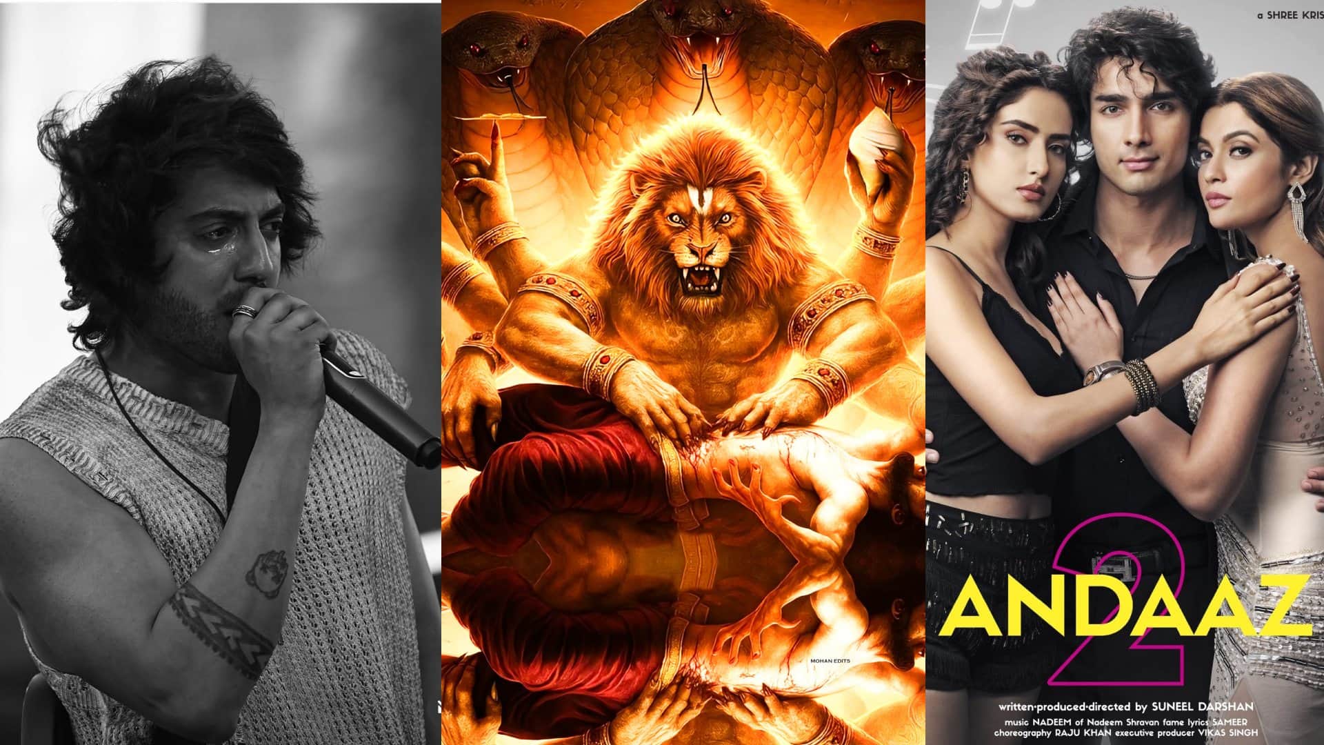 Box office collection of mahavatar narsimha saiyaara udaipur files andaaz 2 dhadak 2 son of sardaar 2