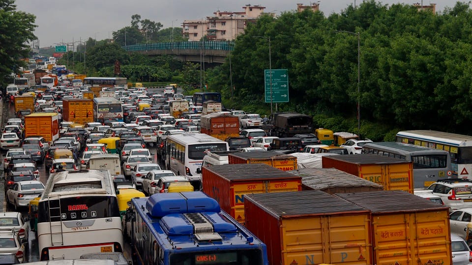 Delhi drenched due to heavy rain Waterlogging in colonies rain exposed drainage system