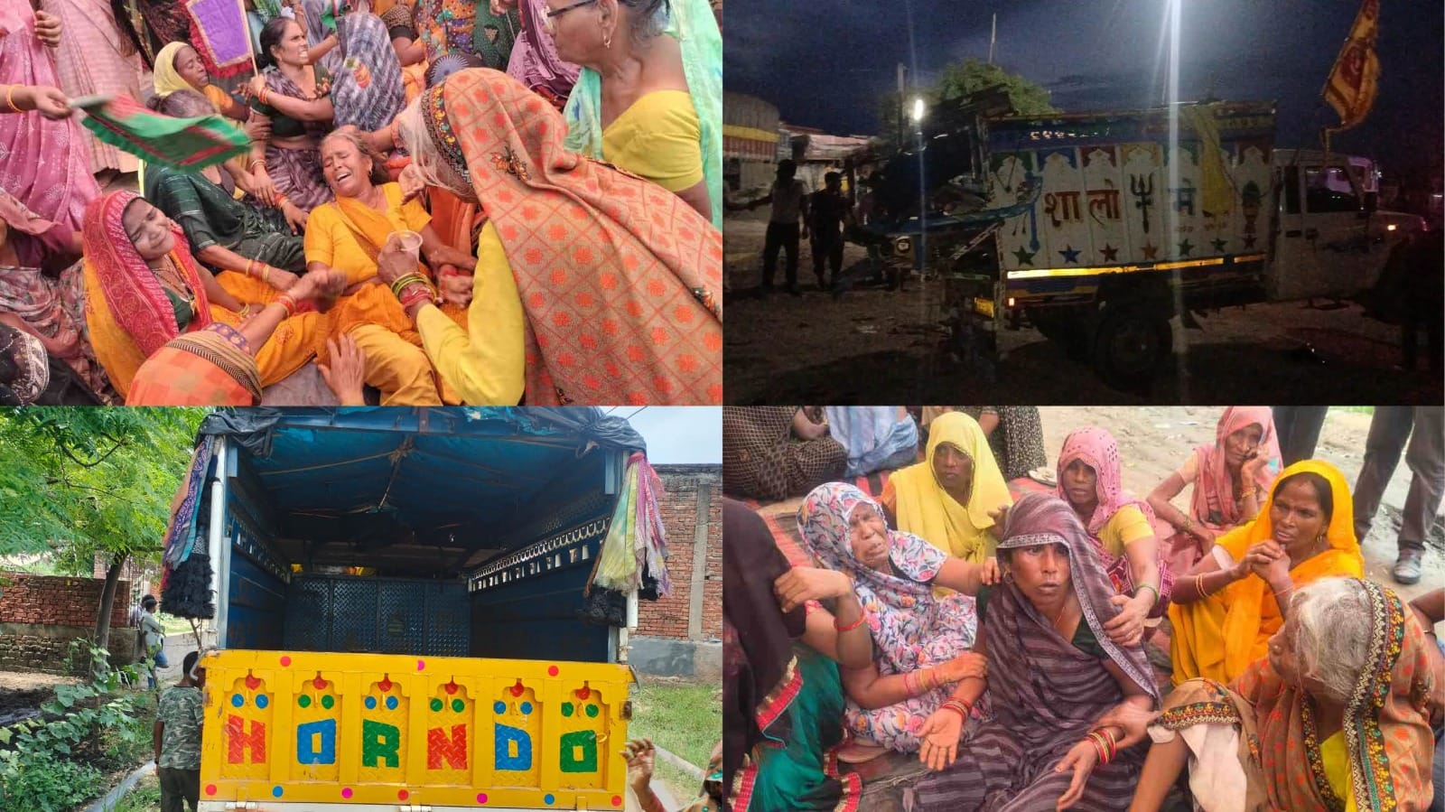 Devotees from Etah died in Dausa accident