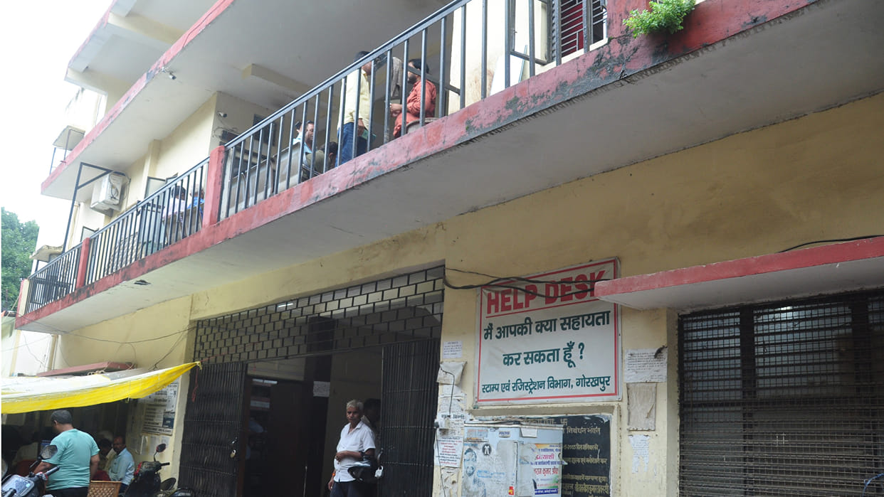 Termites ate away more than 400 registry and inheritance documents in Gorakhpur registry department