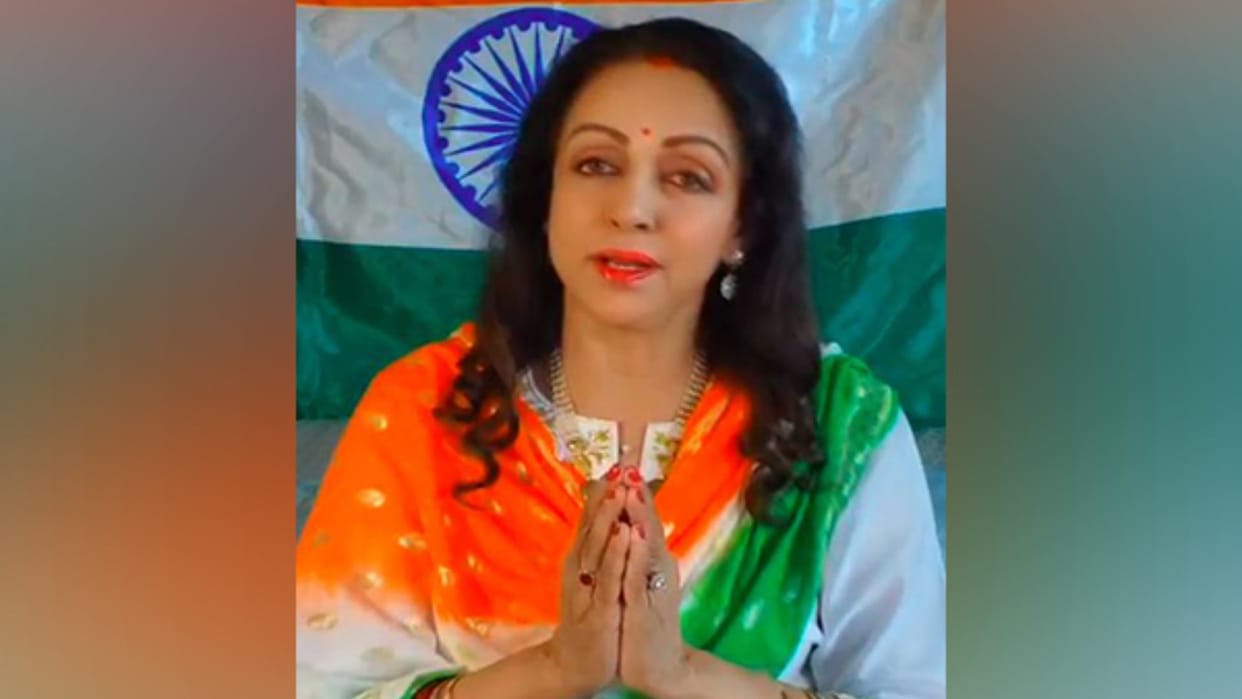 Hema Malini urges people to join Har Ghar Tiranga campaign on Independence Day 2025