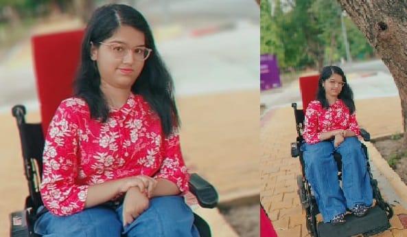 Kanpur Riddhima completed her journey to IIT by walking on her fingers mother said daughter is brilliant