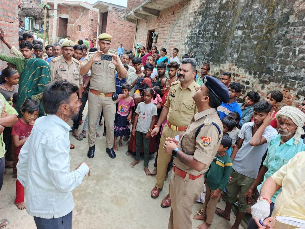 father gave pesticide to his two year-old son and threw him off roof In Mainpuri